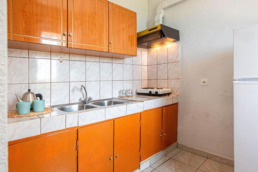 Apartmán Blue Maraci 2 - Sea View, Kitchen, Beach Access Himarë Exteriér fotografie